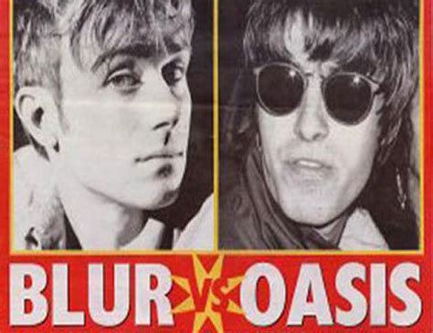 Blur v Oasis: the Britpop battle remains as contrived and cynical .